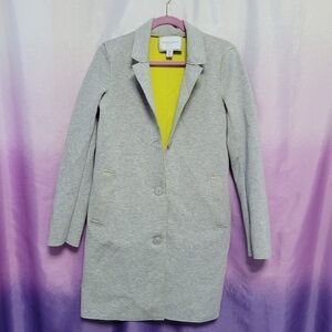 Carolina Belle Montreal Long Gray Duster Coatigan Size M